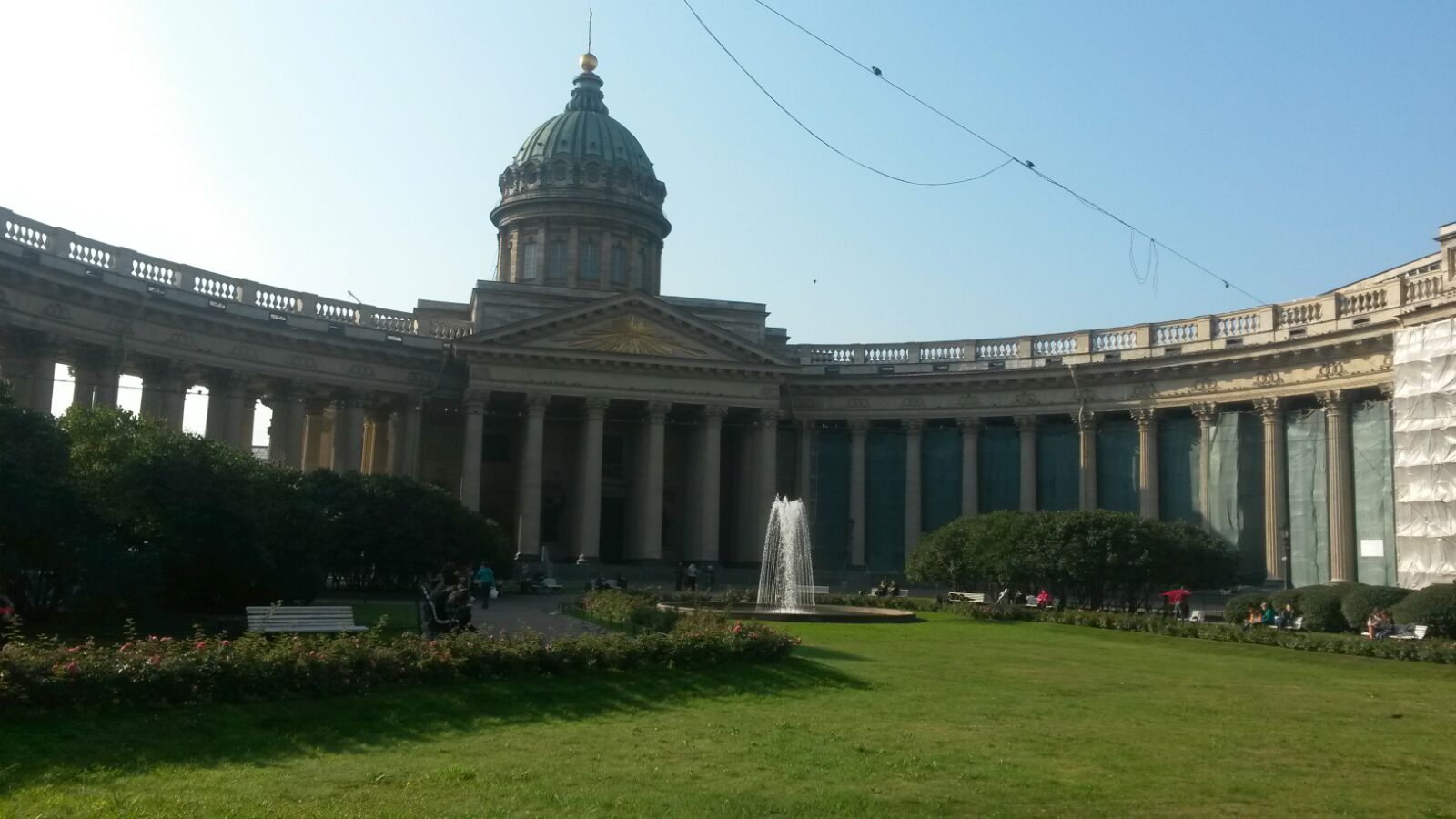 Russisch orthodoxe Kathedrale, ebenfalls eine bekannte Sehenswürdikteit in St. Petersburg
