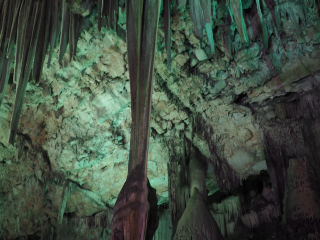 Imposante Tropfsteine in der St. Michael´s Cave auf Gibraltar