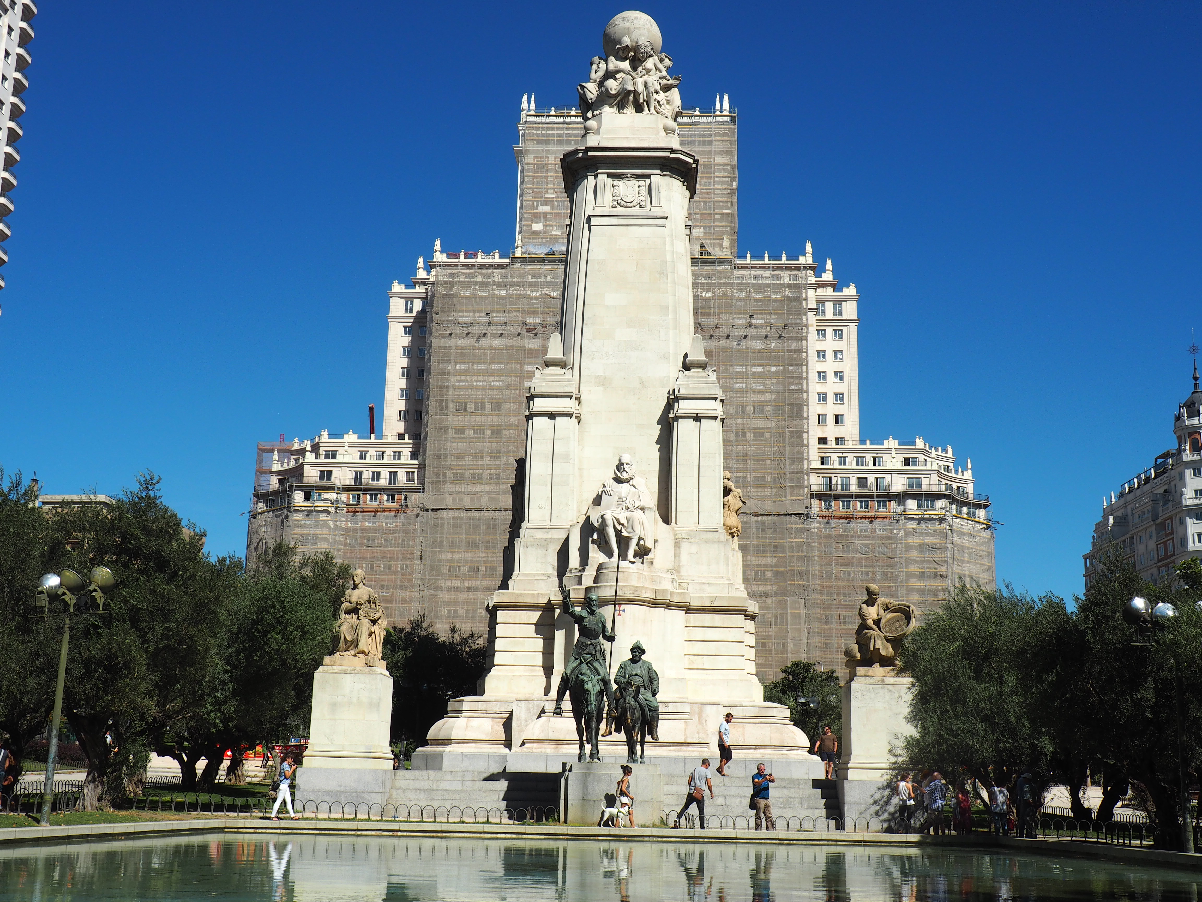 Plaza de Espana in Madrid