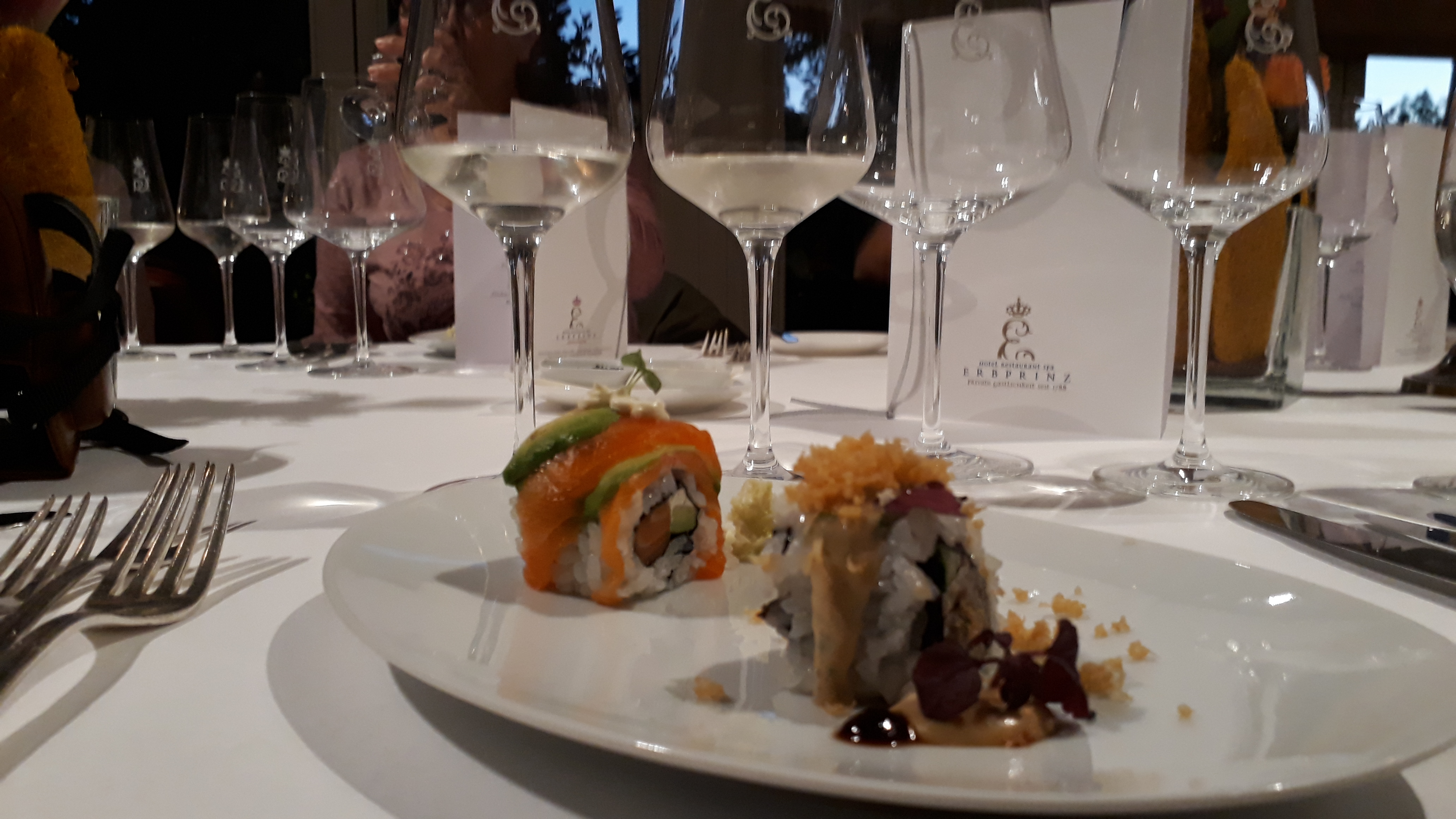 Sushi California Style im Hotel Erbprinz in Ettlingen