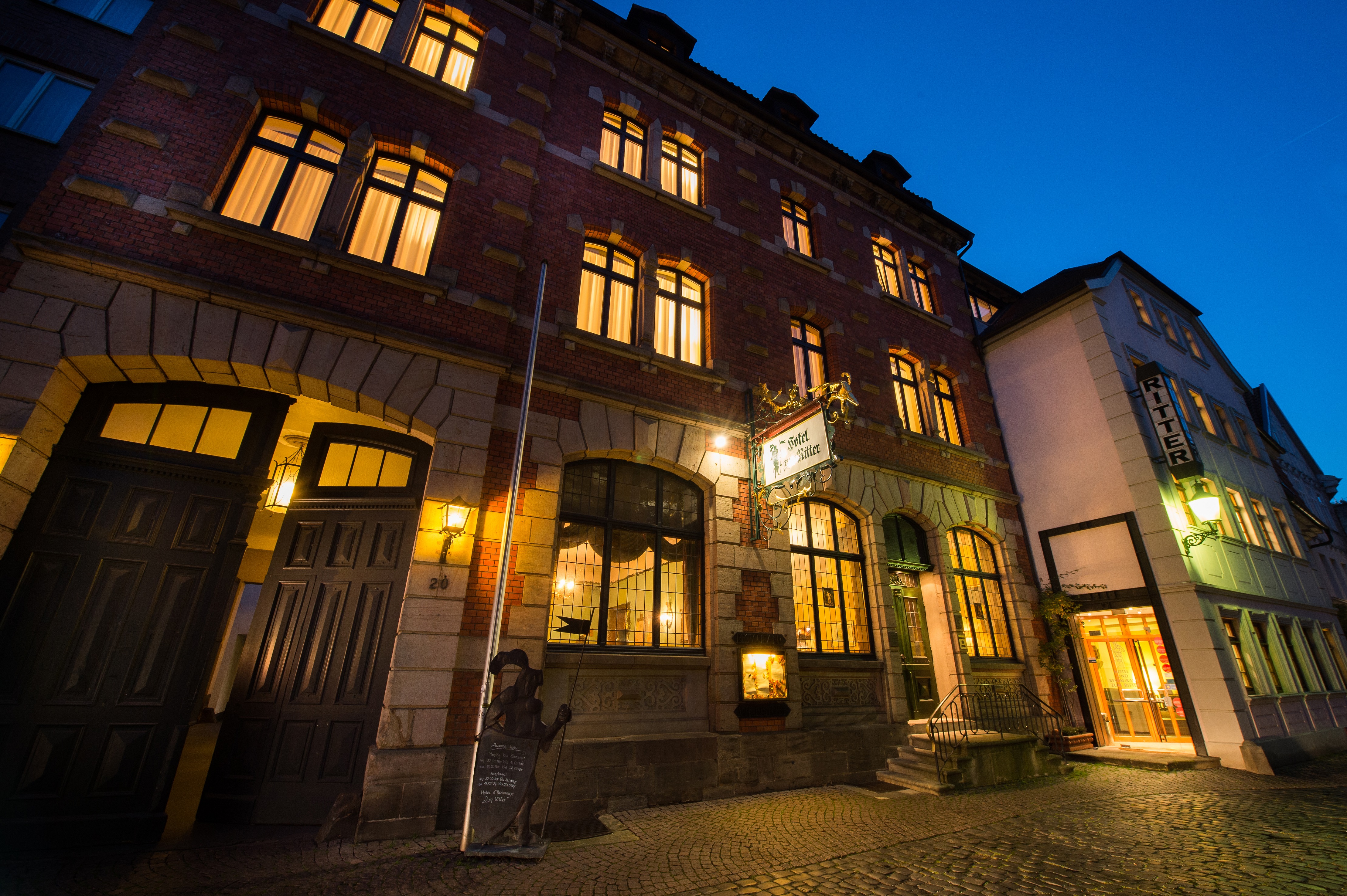 Schönes, altes Hotel in der Altstadt von Fulda Hotel Ritter