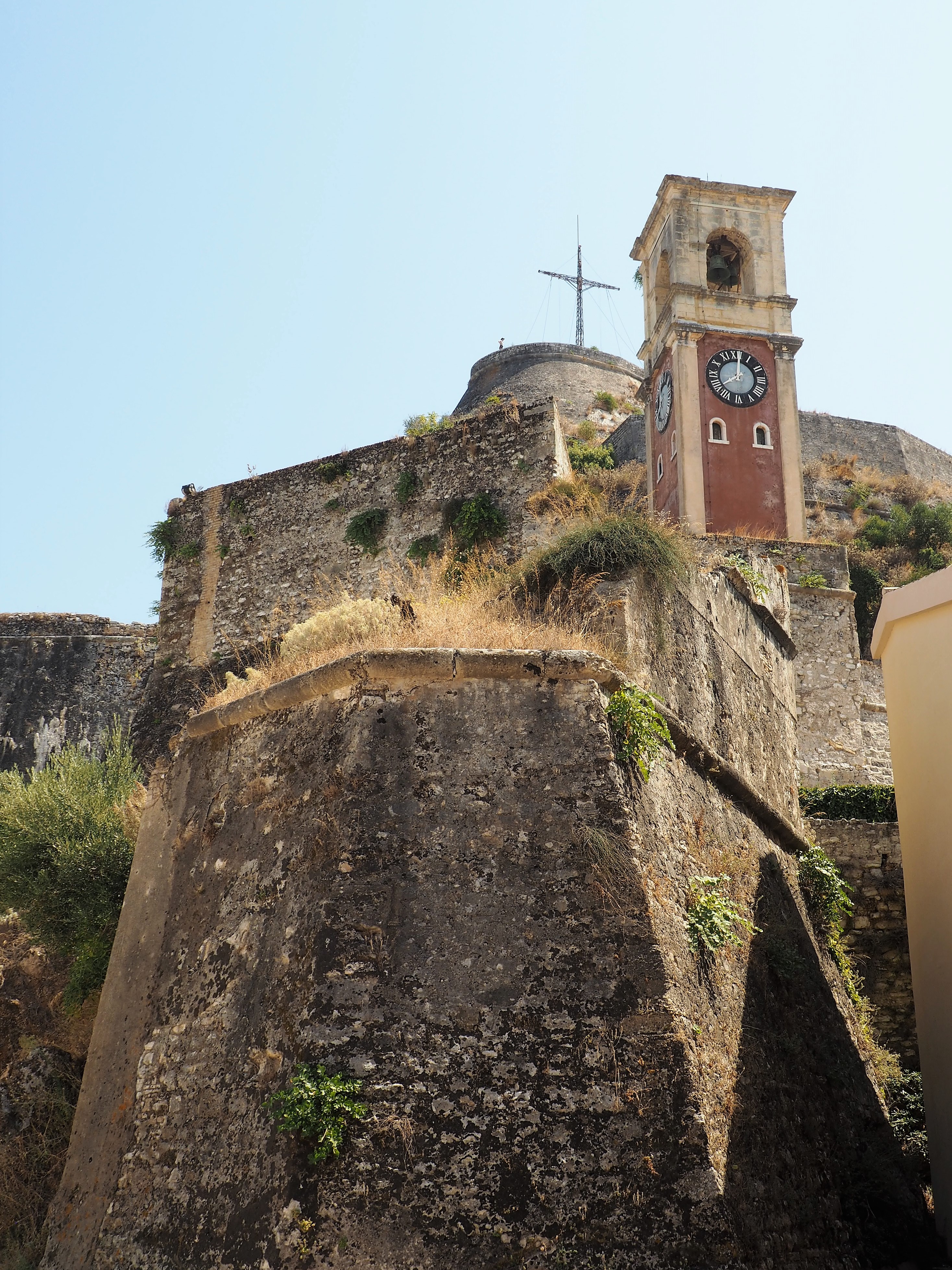 Uhrenturm in der Alten Festung auf Korfu