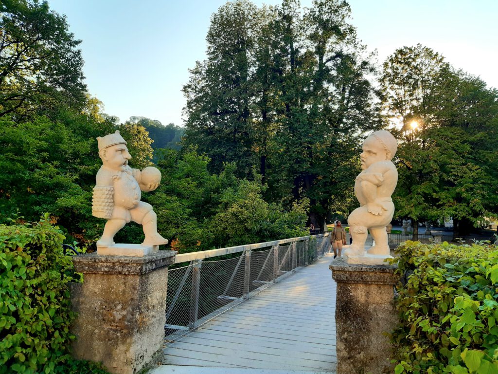 Eingang zum Zwergelgarten Salzburg