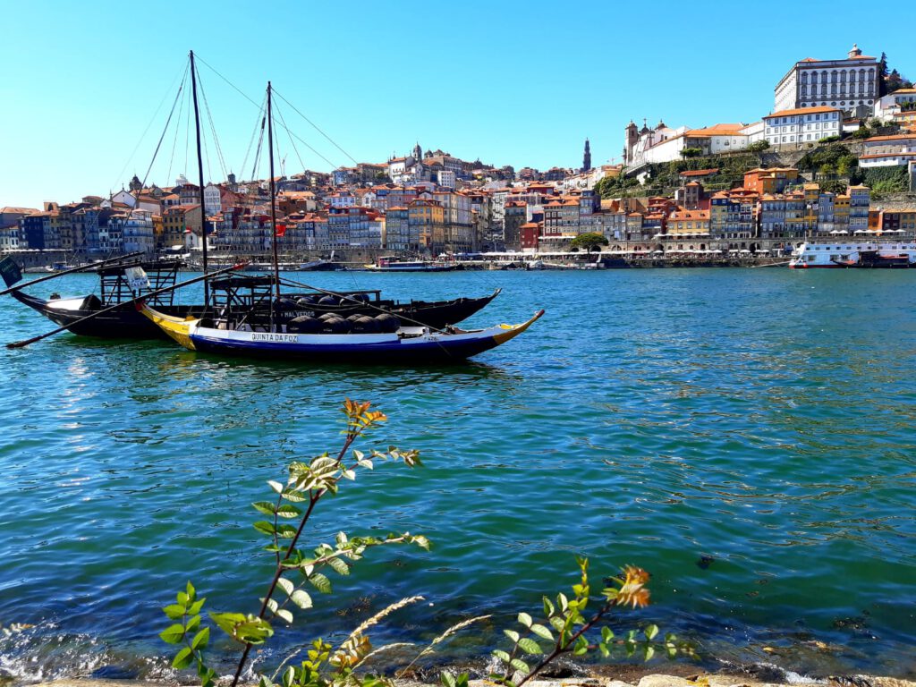 Phantastische Aussicht auf die Altstadt von Porto