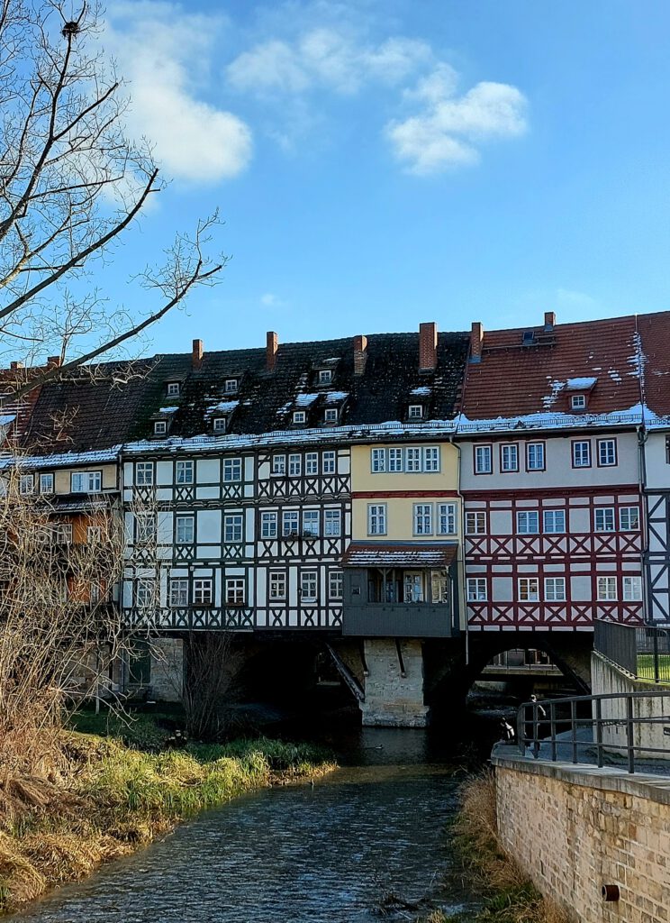 Erfurt, eine der schönsten Großstädte in Deutschland