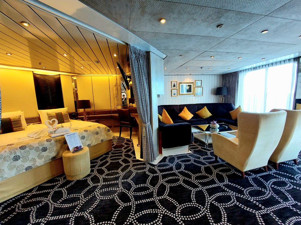 Penthouse Suite auf dem Kreuzfahrtschiff Vasco da Gama