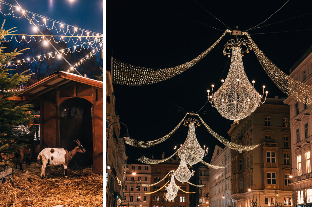Zu den schönsten Weihnachtsmärkten in Europa gehört auch der Weihnachtsmarkt in Wien