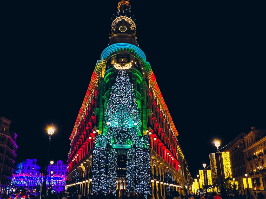 Die schönsten Weihnachtsmärkte in Europa, hier in Madrid