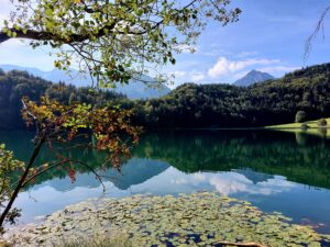 Alatsee, einer der Tatorte in einem Kluftinger Krimi